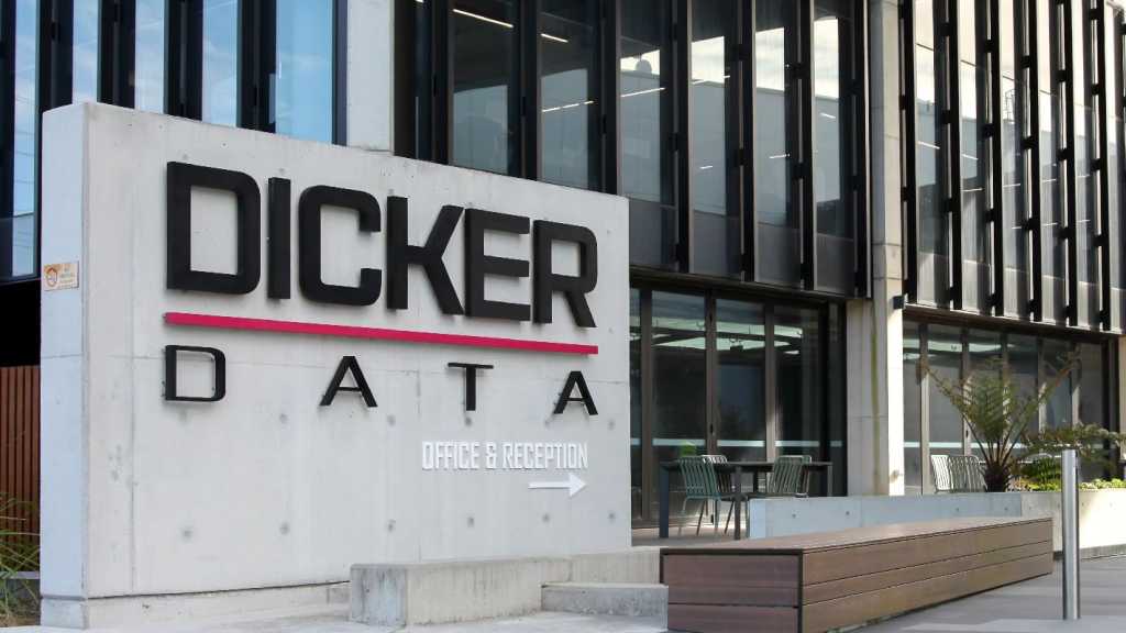 A picture of Dicker Data's office